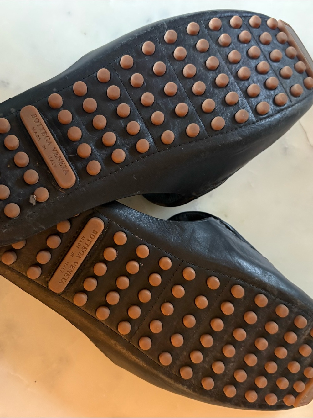 Bottega Veneta Intrecciato Black Woven Leather Slides Size 40 - Picture 4 of 6